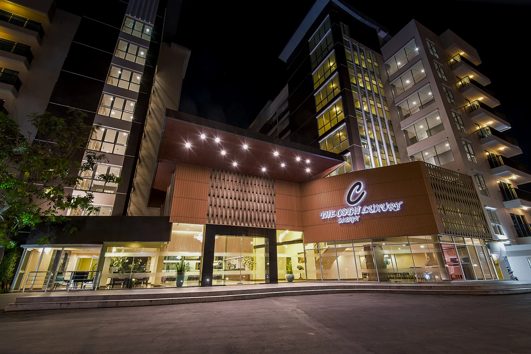 The Cotai hotel entrance